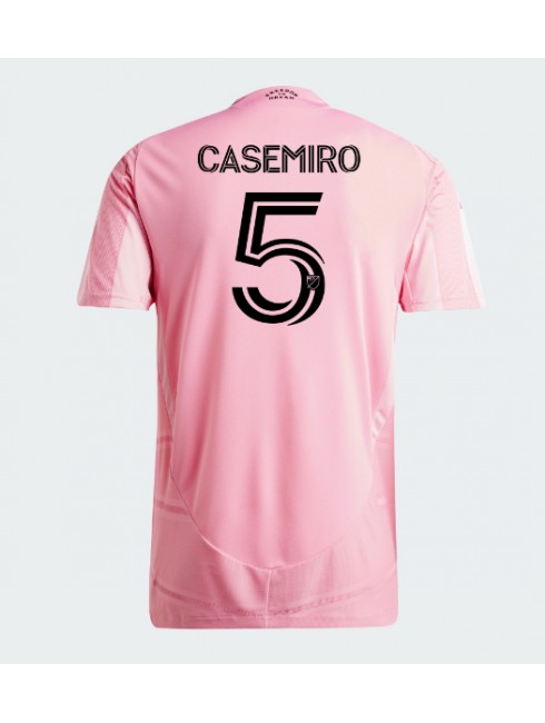 Inter Miami Casemiro #5 Replika Hemmakläder 2026-27 Kortärmad Inter Miami Casemiro #5 Replika Hemmakläder 2026-27 Kortärmad